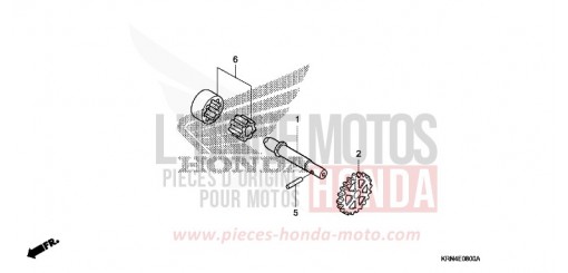 OIL PUMP CRF250R4 de 2004